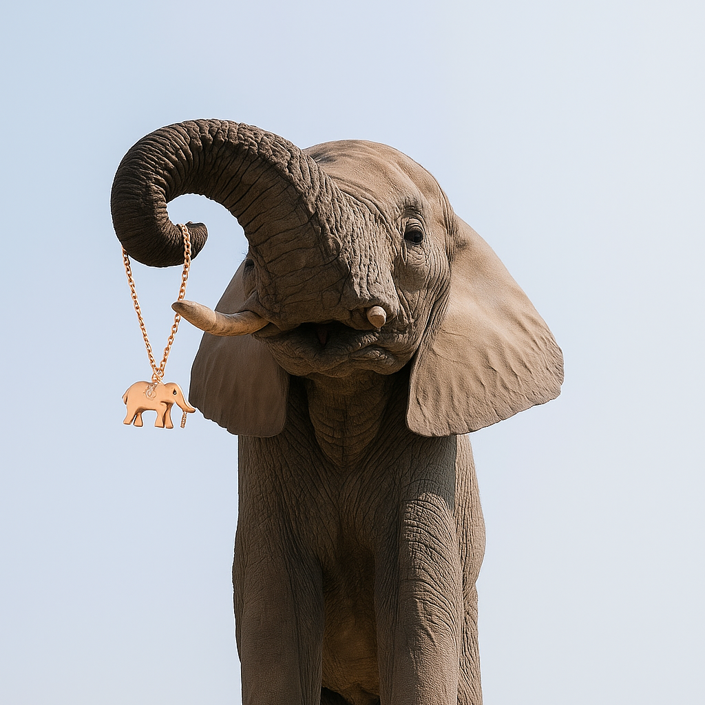 Elegant Elephant Bracelet